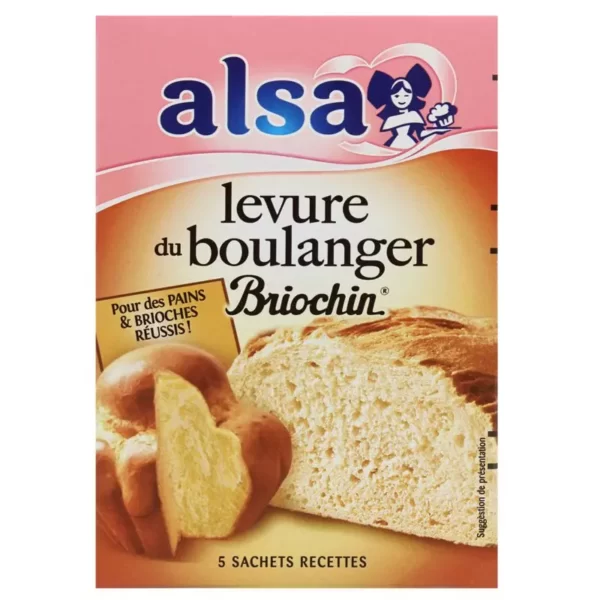 Alsa "Briochin" gjær 5,5g x 5 stk