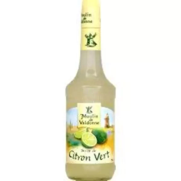 Moulin de Valdonne Lime sirup 70cl