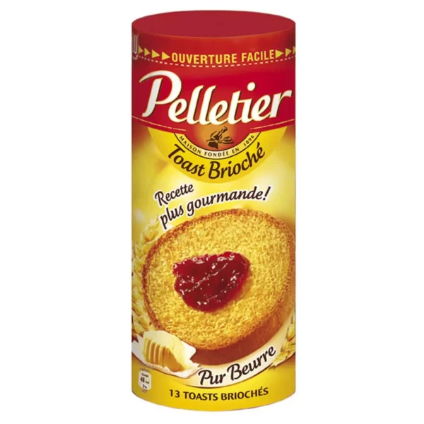 Pain grillé pelletier "briochés" 150g