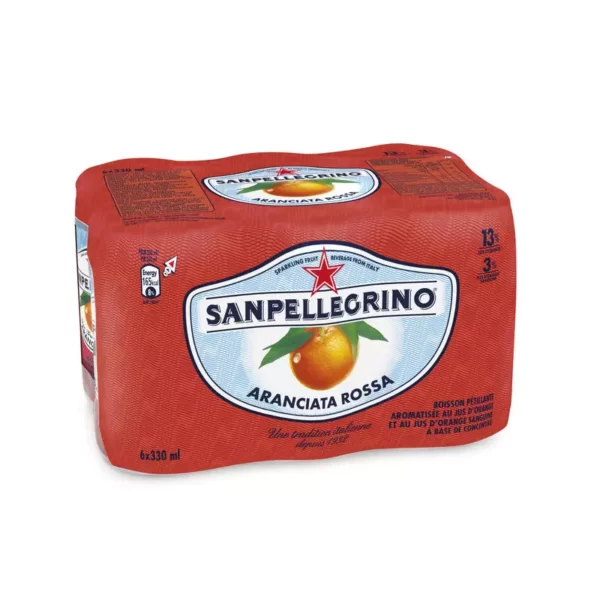 San Pellegrino Aranciata Rossa 6x33l boks