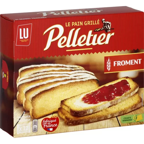 Pain grillé pelletier 500 g