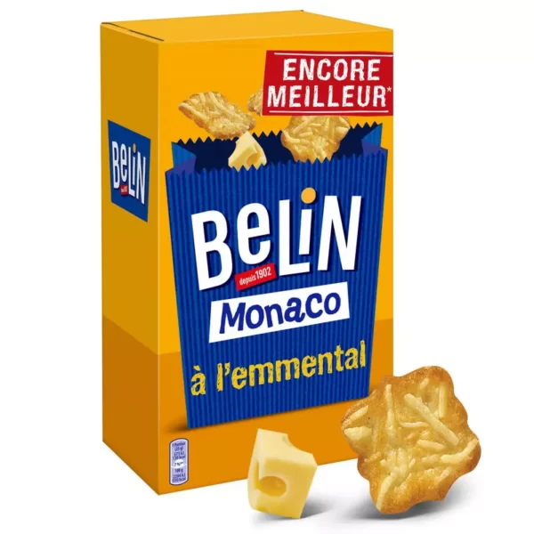 Belin Crackers Monaco Emmental 110g