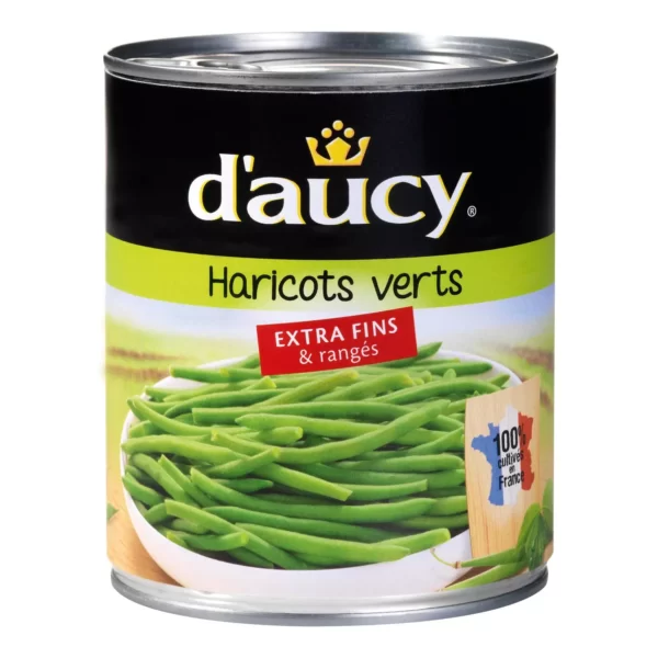 Daucy Haricots verts extra fins - 440g/800g