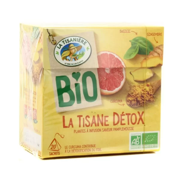 LA TISANIÈRE BIO Infusion détox 20bg