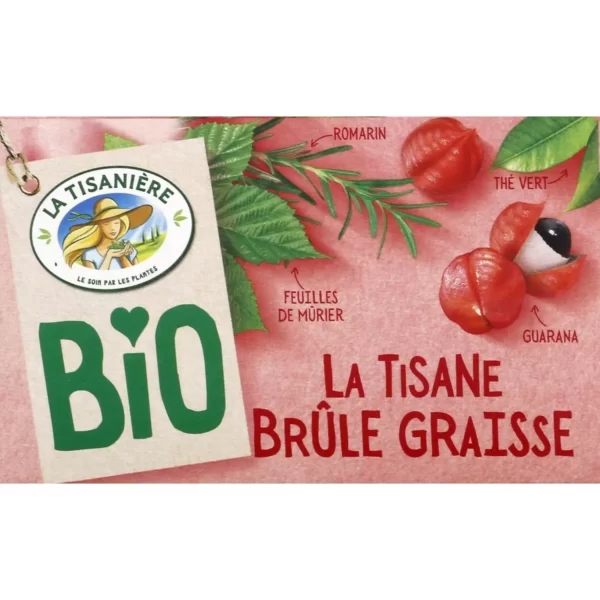 La Tisaniere BIO Brule Graisse 20bg