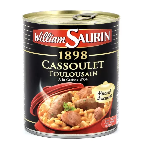 WILLIAM SAURIN Cassoulet Toulousain 840g