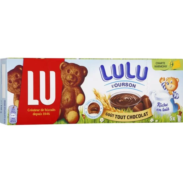 LU L'ourson goût tout chocolat 150g