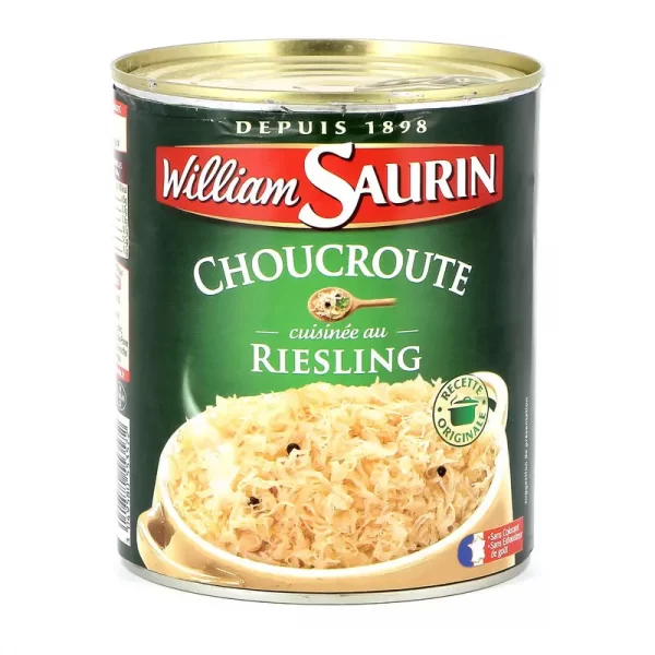 WILLIAM SAURIN Choucroute au riesling 810g