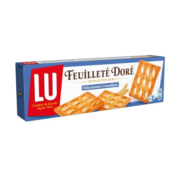 LU Biscuits Feuilletés dorés, 125g